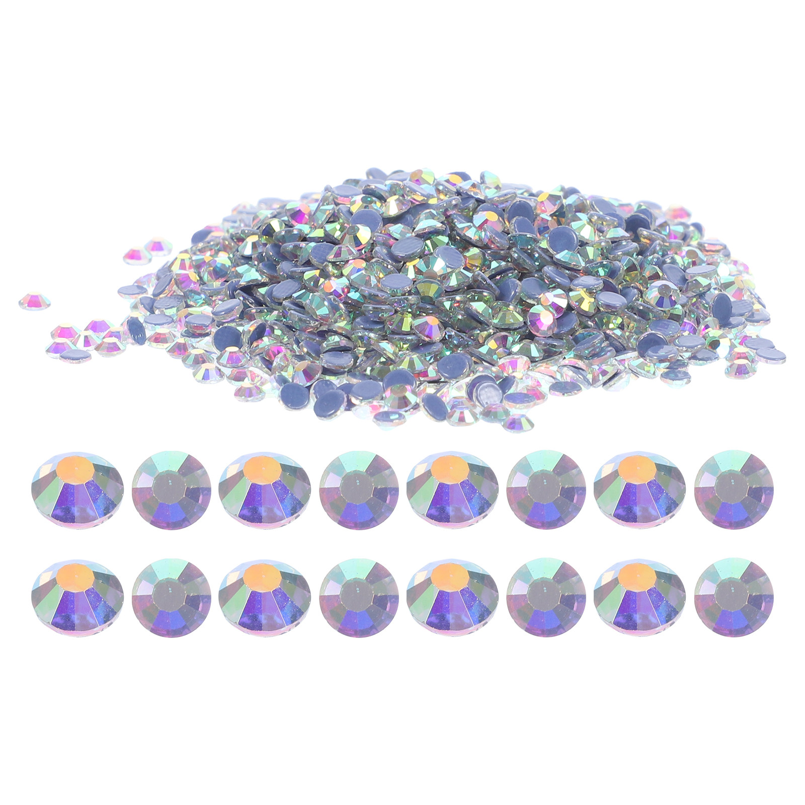 Embellishment Glue Craft - 2880 peças de strass de vidro