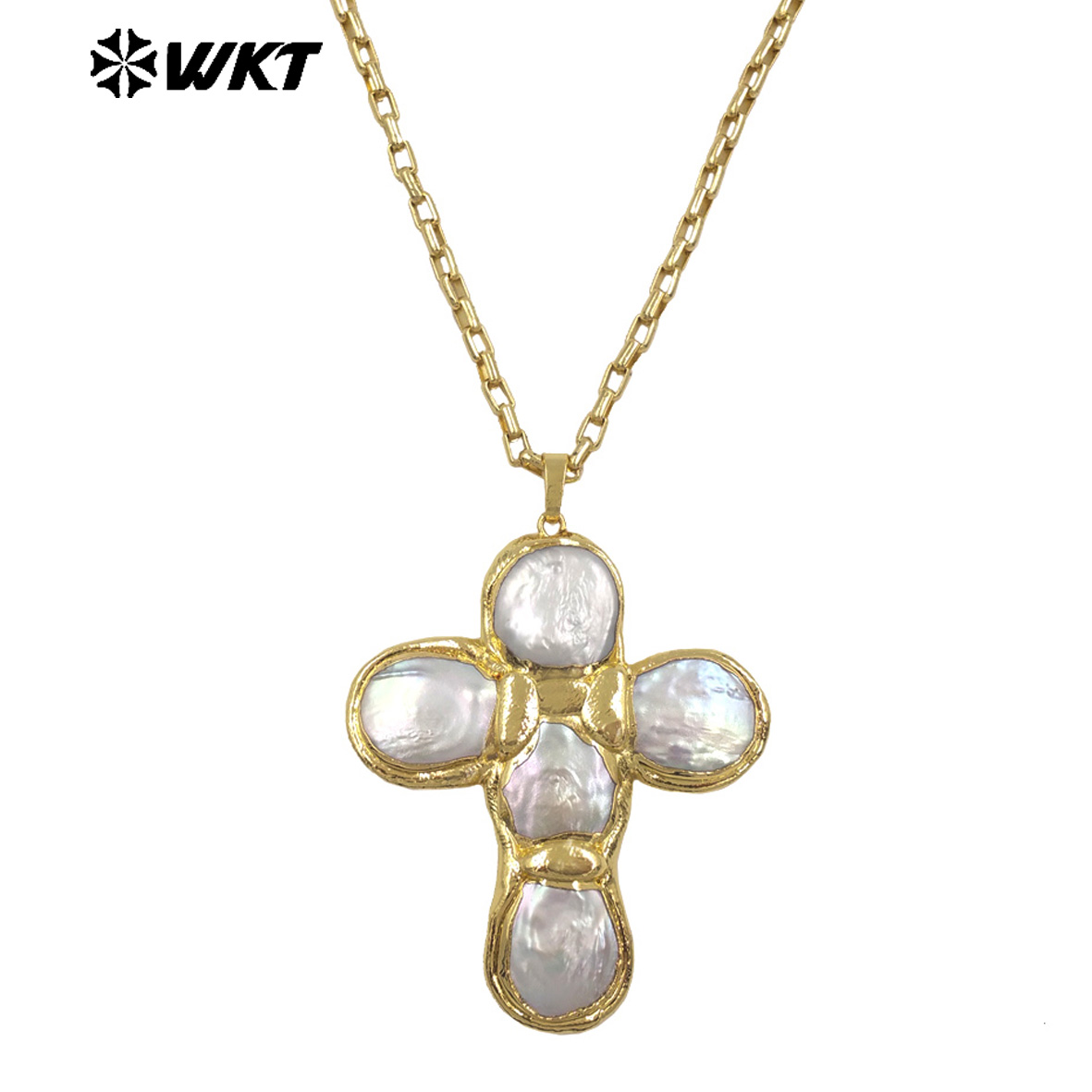 WT-JN349 Colar de Pérolas Natu - Pearl Trim Chain avaliação e preço