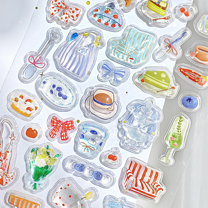 1Pc/Pack Adesivos 3D Fofos em  - Embellishments For Scrapbooking avaliação e preço